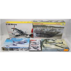 VINTAGE FLAT OF AIRPLANE MODELS