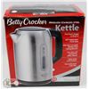 Image 1 : BETTY CROKER STAINLESS STEEL CORDLESS KETTLE