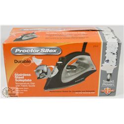 PROCTOR SILEX ST STEEL STEAM IRON (UNUSED)