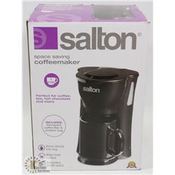 NEW SALTON 1 CUP COFFEE MAKER W/ CUP
