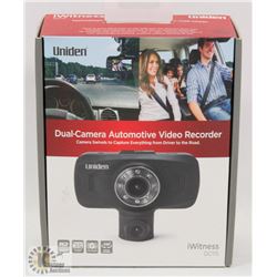 NEW UNIDEN DUAL CAM 1080P HD DASH CAMERA