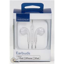 NEW INSIGNIA IPHONE IPAD EARBUDS