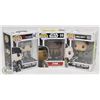 Image 1 : LOT OF 3 FUNKO POPS