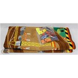 3FT X 3 FT KIDS ROAD DESIGN PLAY AREA RUG, COMES