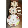 Image 1 : 9PC ASSORTED ROSE PATTERNED BONE CHINA INCL