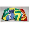 Image 1 : LOT OF 9 NEW BRAZIL AND PORTUGAL SOCCER T-SHIRTS