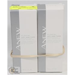 2 AVON ANEW CLINICAL LIFT AND TUCK CREAMS