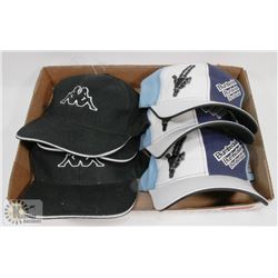 FLAT OF 6 BALLCAPS