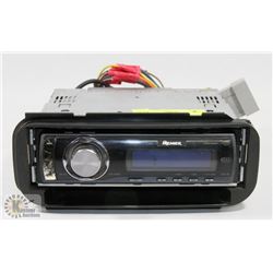 PREMIER CAR STEREO WITH REMOVABLE FACE PLATE,