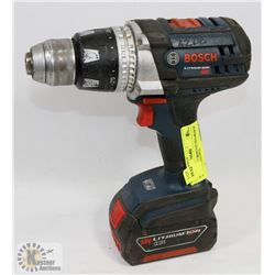 BOSCH 18 VOLT LITHIUM ION CORDLESS DRILL