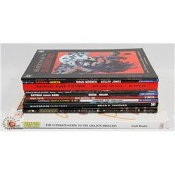 THREE HARDCOVER COMICS, SEVEN SOFTCOVER