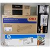 Image 1 : BOX OF ASSORTED TONERS INC HP