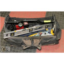 LARGE TOOL BAG WITH CONTENTS,