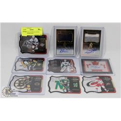 LOT OF 9 2014-16 OPE PLATINUM CARDS, ANTHOLOGY