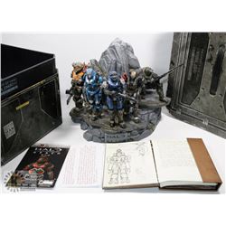 HALO REACH LEGENDARY EDITION, STATUE AND BOOK