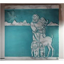 17) ORIGINAL  G. GRAHAM SCULPTURE PLAQUE