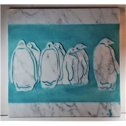 18)  ORIGINAL  G. GRAHAM SCULPTURE PLAQUE