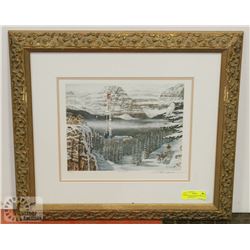 LIMITED EDITION SIGNED PRINT BY LOCAL EDMONTON