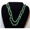 Image 1 : 13)  JADE GREEN ADVENTURINE 34"