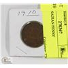 Image 1 : 1910 CANADIAN PENNY