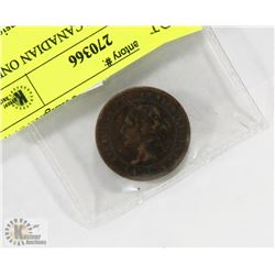1896 VICTORIAN CANADIAN ONE CENT