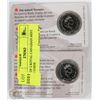 Image 1 : LOT OF 2 ROYAL CANADIAN MINT FINE COINS