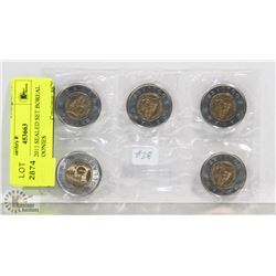 CANADA 2011 SEALED SET BOREAL FOREST TOONIES