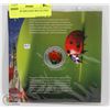 Image 1 : 2011 TULIP AND LADY BUG 25 CENT COIN