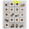 Image 1 : STOCK SHEET OF MIXED DATE CANADA COINS