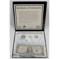 USA SILVER COIN AND DOLLAR ET