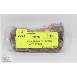 USA LINCOLN PENNY COLLECTION FROM 1911 AND AFTER