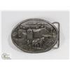 Image 1 : VINTAGE (1984) BERGAMOT BRASS WORKS FARMING BELT
