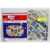 Image 1 : LOT OF 15 NO4 USA STAMP COLLECTION WITH 30 SPACE