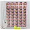 Image 1 : ELVIS PRESLEY VINTAGE STAMP SHEET