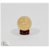 Image 1 : #145-NATURAL CITRINE CRYSTAL HEALING SPHERE BALL