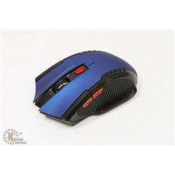NEW BLUE WIRELESS OPTICAL GAMING MOUSE