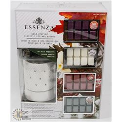 ESSENZA HAND CRAFTED ELECTRIC LED WAX WARMER SET