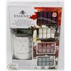 Image 1 : ESSENZA HAND CRAFTED ELECTRIC LED WAX WARMER SET