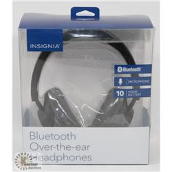 INSIGNIA OVER EAR BLUETOOTH HEADPHONES