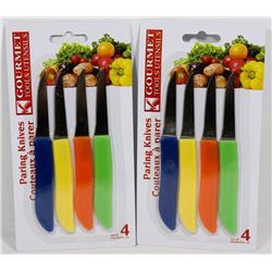 8 NEW! PARING KNIVES