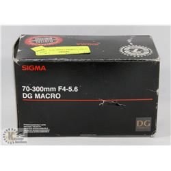 SIGMA CAMERA LENS 70-300MM