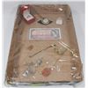 Image 1 : TRAY OF ASSORTED JEWELRY, CURRENCY AND MORE