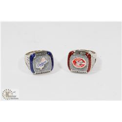 1990 CINCINNATI REDS AND 1988 LOS ANGELES DODGERS