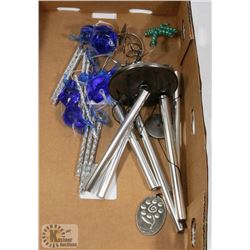 FLAT OF ASSORTED WIND CHIMES