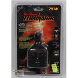 MOTOMASTER ELIMINATOR 75W MOBILE POWER INVERTER