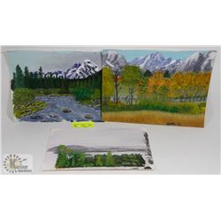 BUNDLE OF ORIGINAL ARTWORK