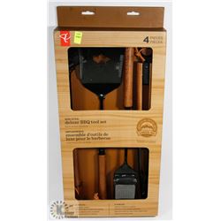 4PC NON STICK DELUXE BBQ SET