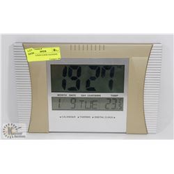 COMBINATION CLOCK CALENDAR