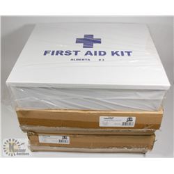 LOT OF 3 ALBERTA LEVEL 3 FIRST AID KITS NEW.