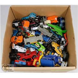 BOX OF HOTWHEELS, CORGI, MATCHBOX AND ASSORTED